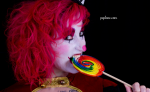Clown Quin lollypop