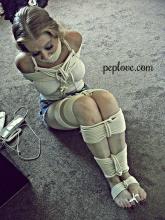 Kristyna tied up