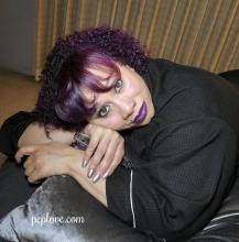 Giselle purple hair